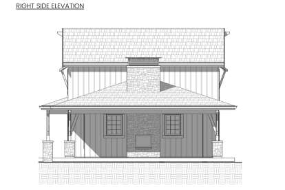 Modern Farmhouse House Plan #2452-00012 Elevation Photo