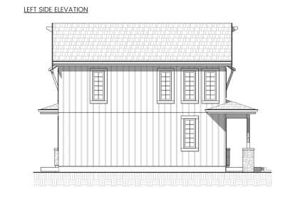 Modern Farmhouse House Plan #2452-00012 Elevation Photo