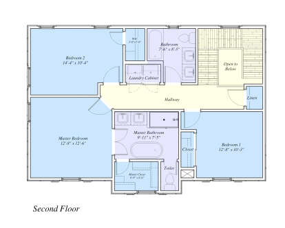 Second Floor for House Plan #6779-00006