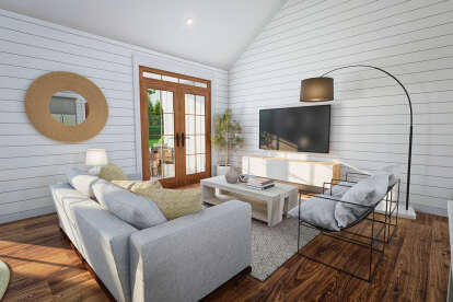 Barn House Plan #009-00450 Additional Photo