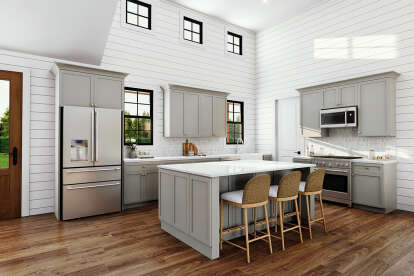 Barn House Plan #009-00450 Additional Photo