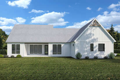 Modern Farmhouse House Plan #7516-00091 Elevation Photo