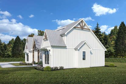 Modern Farmhouse House Plan #7516-00091 Elevation Photo