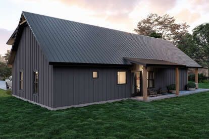 Modern Farmhouse House Plan #7174-00035 Elevation Photo