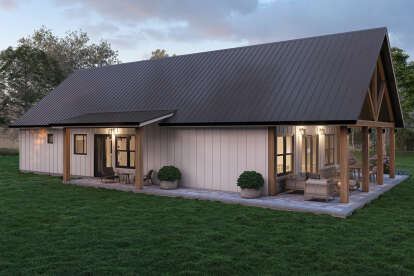Modern Farmhouse House Plan #7174-00035 Elevation Photo
