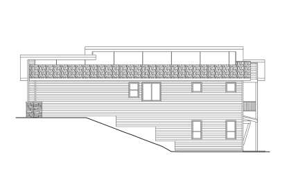 Contemporary House Plan #035-01154 Elevation Photo