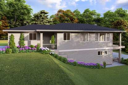 Traditional House Plan #035-01155 Elevation Photo