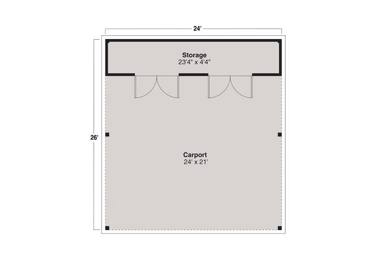 House Plan House Plan #33562 Drawing 1