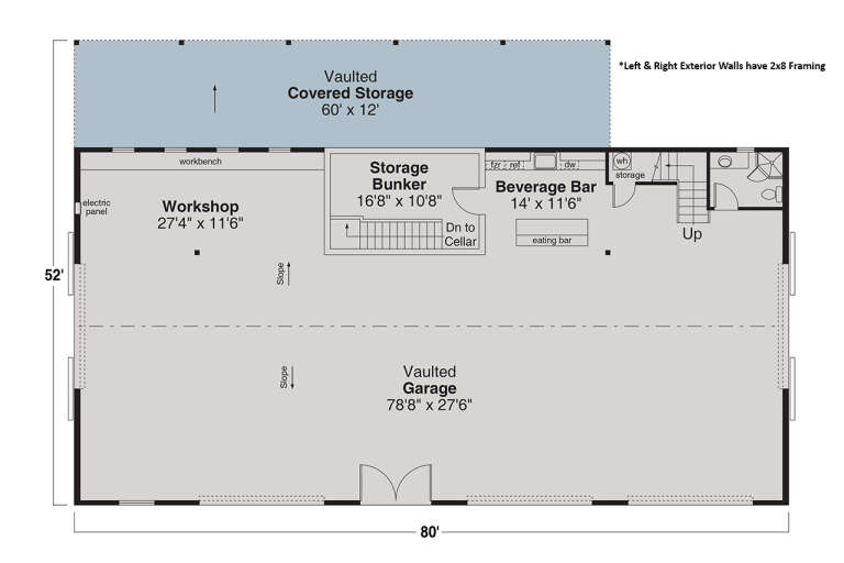 House Plan House Plan #33563 Drawing 1