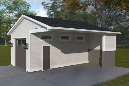 Traditional House Plan #2802-00406 Elevation Photo