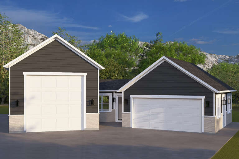House Plan House Plan #33565 Front Elevation 
