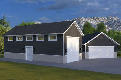 Traditional House Plan #2802-00407 Elevation Photo