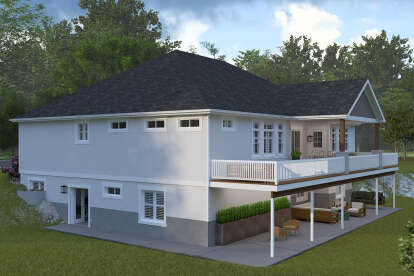 Traditional House Plan #2802-00408 Elevation Photo