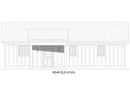 Modern Farmhouse House Plan #940-01319 Elevation Photo