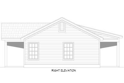 Modern Farmhouse House Plan #940-01319 Elevation Photo