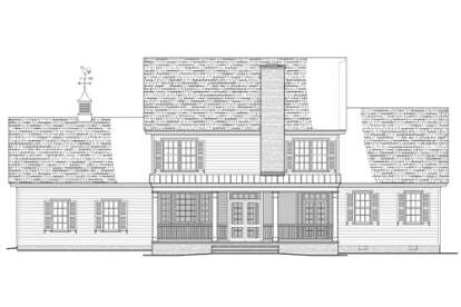 Southern House Plan #7922-00257 Elevation Photo