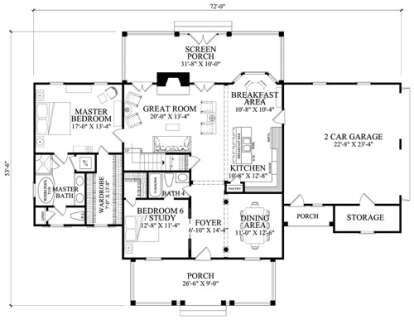 Main Floor  for House Plan #7922-00257