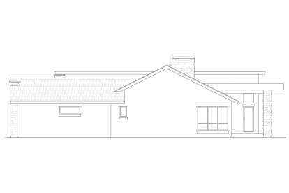 Modern House Plan #5387-00008 Elevation Photo