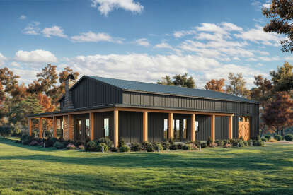 Barn House Plan #4534-00142 Elevation Photo