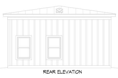 Modern House Plan #940-01323 Elevation Photo
