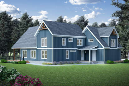 Modern Farmhouse House Plan #940-01324 Elevation Photo
