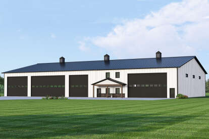 Barn House Plan #5032-00358 Elevation Photo