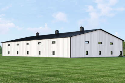 Barn House Plan #5032-00358 Elevation Photo