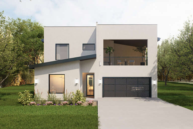 House Plan House Plan #33592 Front Elevation 