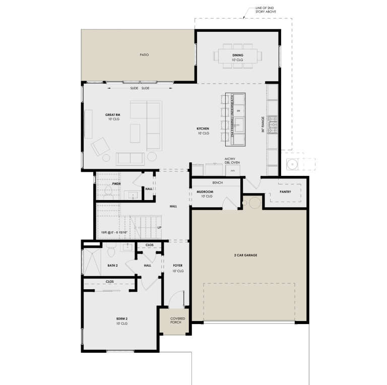 House Plan House Plan #33592 Drawing 1