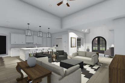Modern Transitional House Plan #425-00062 Additional Photo