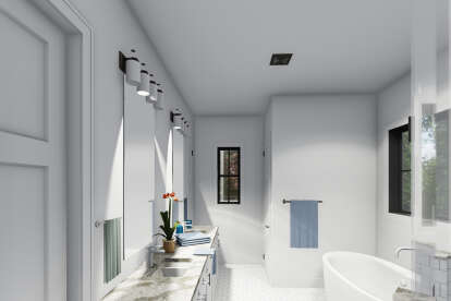 Modern Transitional House Plan #425-00062 Additional Photo