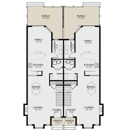 Main Floor for House Plan #5984-00032