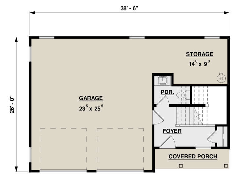 House Plan House Plan #33595 Drawing 1