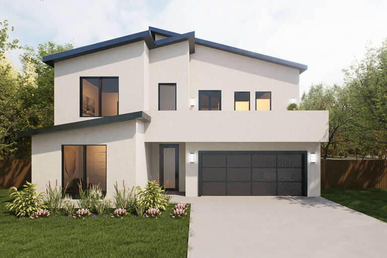 House Plan House Plan #33596 Front Elevation 