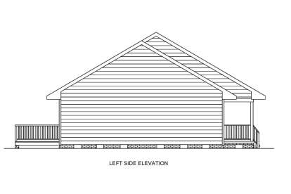 Modern Farmhouse House Plan #699-00411 Elevation Photo