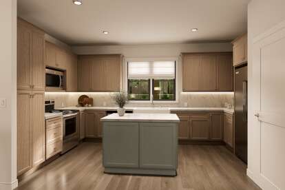 Modern Farmhouse House Plan #009-00451 Additional Photo