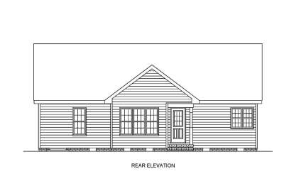 Traditional House Plan #699-00413 Elevation Photo
