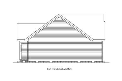 Traditional House Plan #699-00413 Elevation Photo