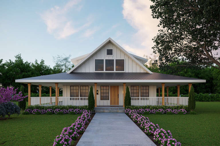 House Plan House Plan #33609 Front Elevation 