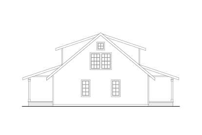 Modern Farmhouse House Plan #035-01160 Elevation Photo