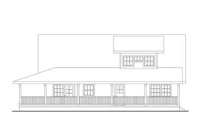 Modern Farmhouse House Plan #035-01160 Elevation Photo