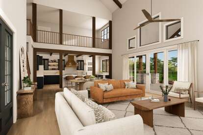 Barn House Plan #009-00452 Additional Photo