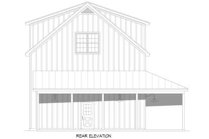 Barn House Plan #940-01327 Elevation Photo