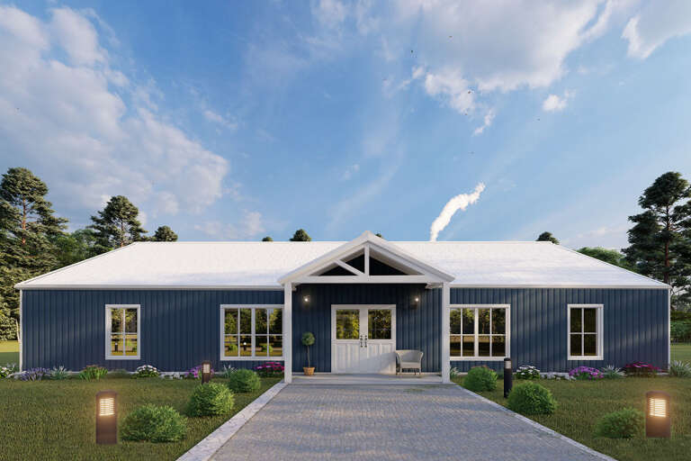 House Plan House Plan #33619 Front Elevation 