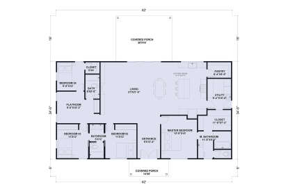 Main Floor for House Plan #625-00040