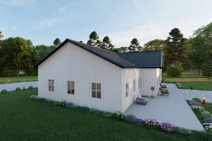 Barn House Plan #625-00041 Elevation Photo
