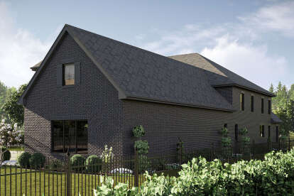 European House Plan #963-01162 Elevation Photo
