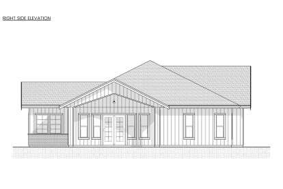 Modern Farmhouse House Plan #2452-00014 Elevation Photo