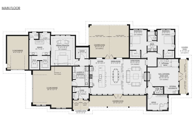 House Plan House Plan #33625 Drawing 1