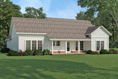 Modern Farmhouse House Plan #048-00312 Elevation Photo